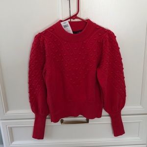French Connection Cropped Bobble Sweater